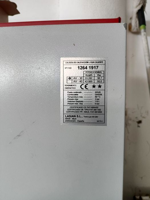 Caldeira Lansian+depósito