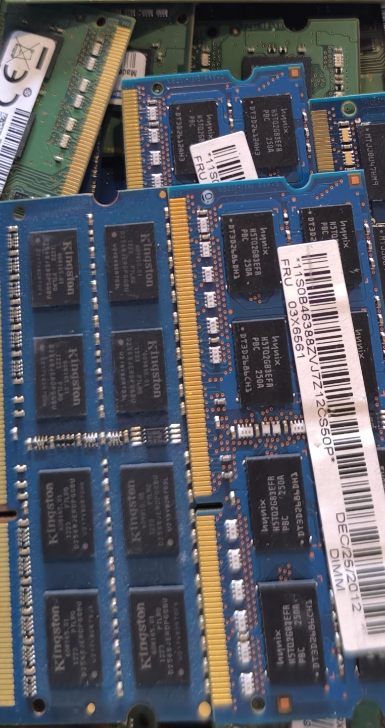 Pamięć ram 8 gb(2x4) do laptopa DDR3 DDR4