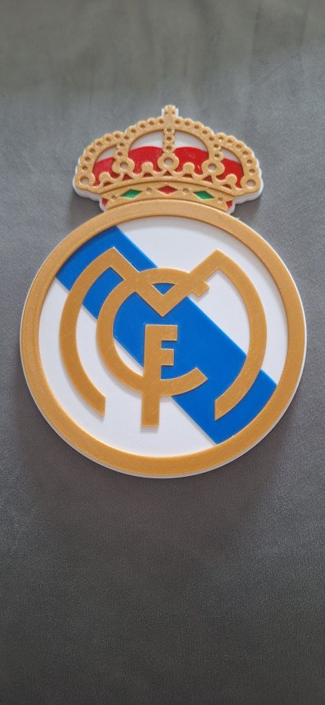 Herb Logo Kolejorz FC Barcelona  Real Madryt Juventus druk 3d