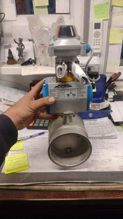 Zawór Motylkowy KMH Model GTMB63x90