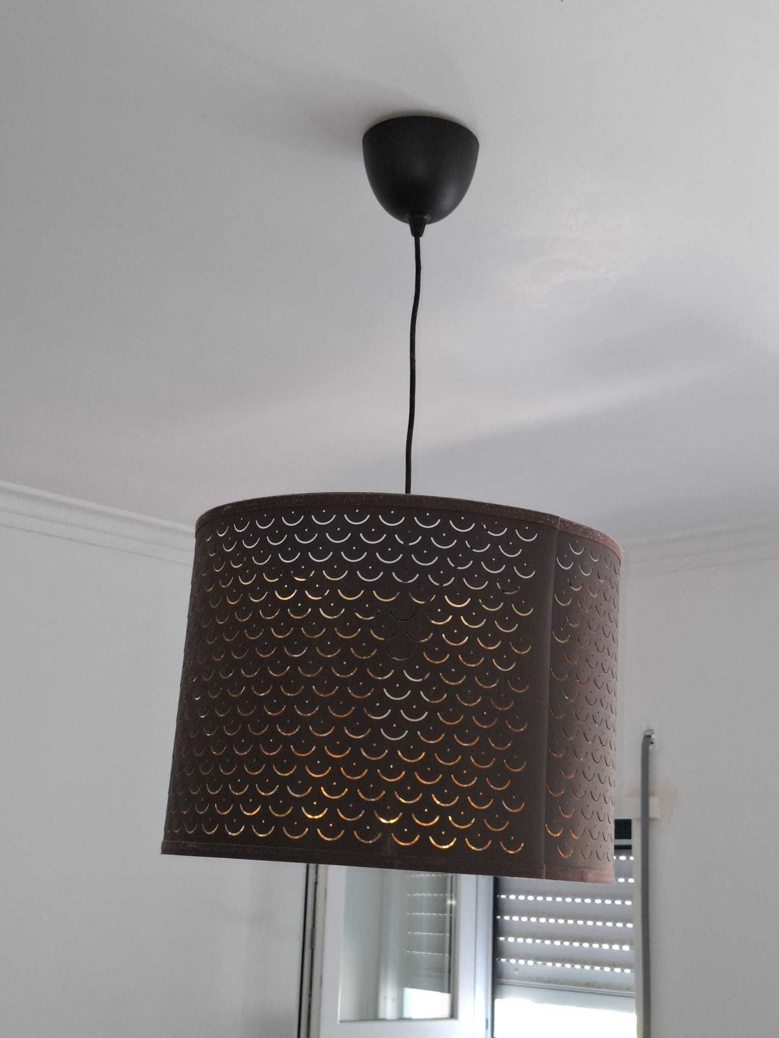 Candeeiros, preto/bronze, 44 cm NYMÖ