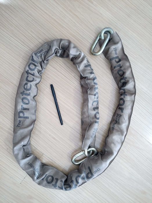 Pragmasis 19mm Corrente + Cadeado Oxford Boss Alarme - Segurança Máx