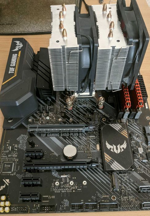TUF Gaming B450-Plus II, Ryzen 1700X, Corsair 32GB CMK32GX4M2B3200C16