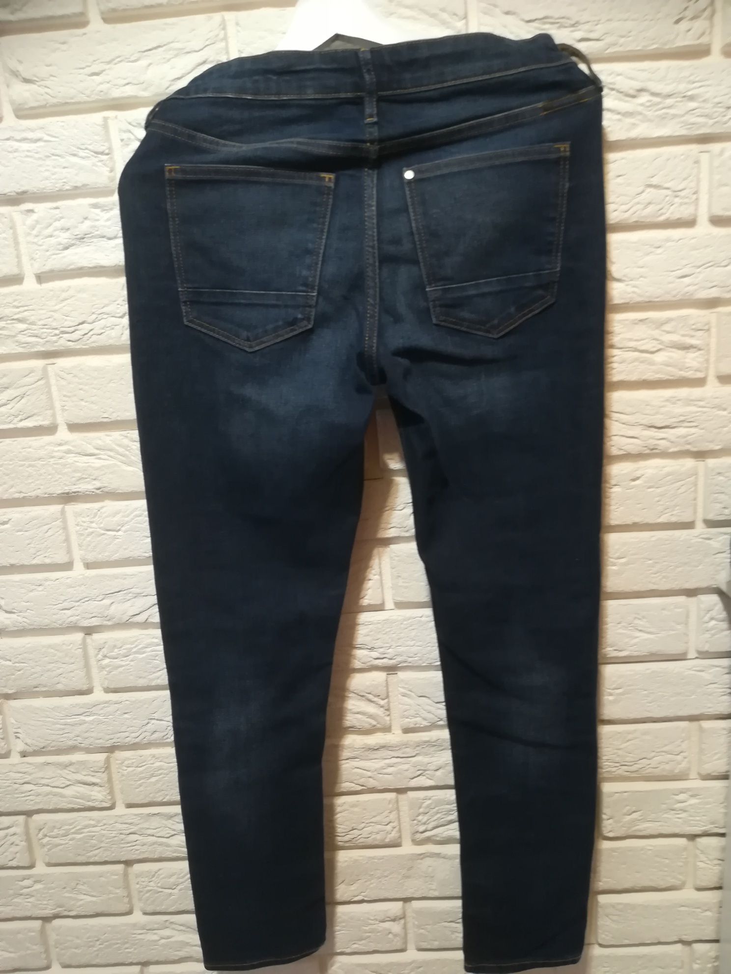 Jeansy skinny fit, H&M rozmiar 158 cm, S