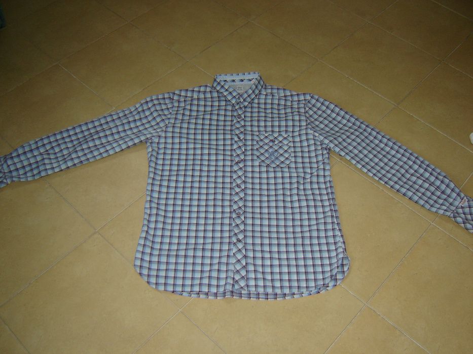 Koszula męska w kratkę rozmiar L  plus gratis druga -tanio zobacz!