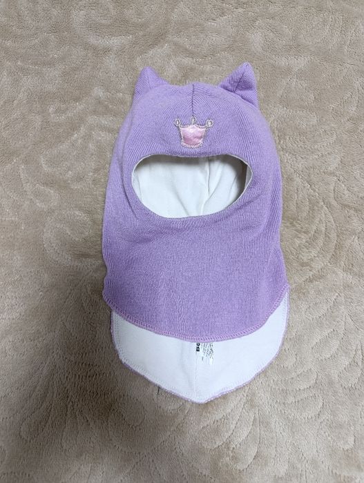 Шапка-шолом для дівчинки. Розмір Р1(47-49см). В гарному стані