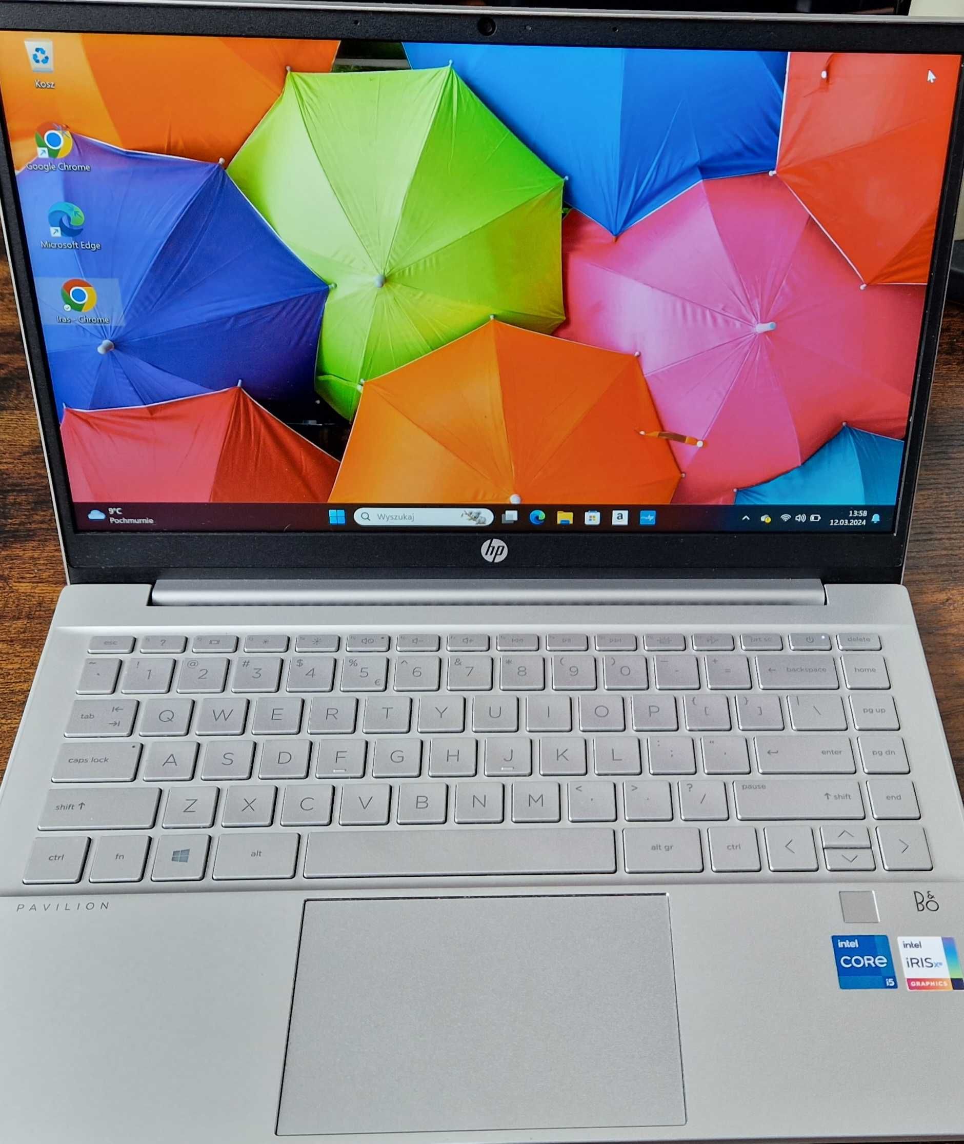 Laptop Ultrabook HP 14-dv0050nw 14'' i5-11135G7 8GB RAM 512GB