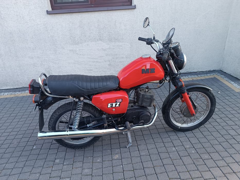 MZ Etz 125 zamiana zamienię motocykl quad cross prl auto bus