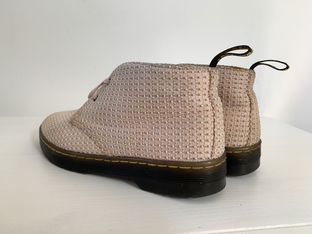 Buty półbuty botki dr Martens Daytona r.38 pudrowe wygodne
