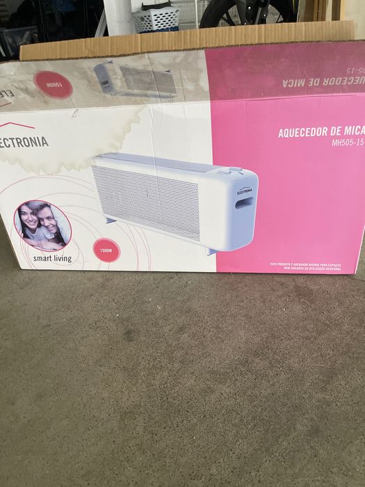 AQUECEDOR MICA ELECTRONIA MH505-15 (Potência 1500 W, 750W e 1500W,