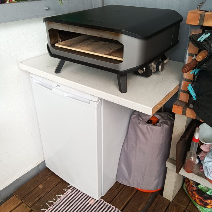 Forno p pizza a gás+2 pedras