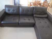 Sofá com chaise longue