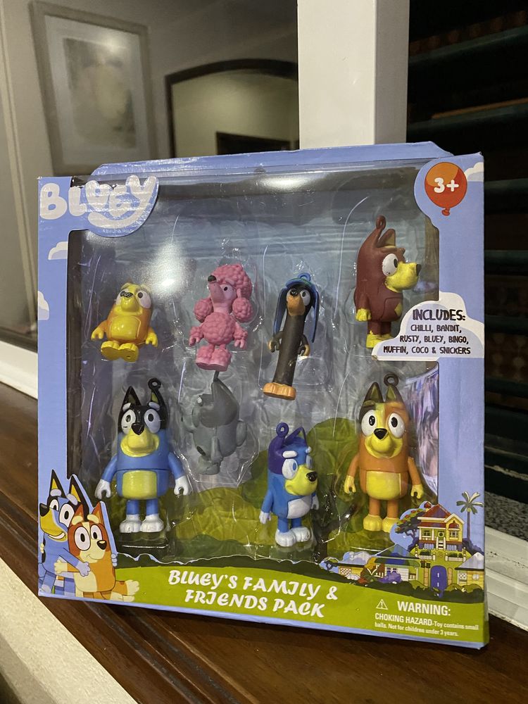 Kit figuras Bluey