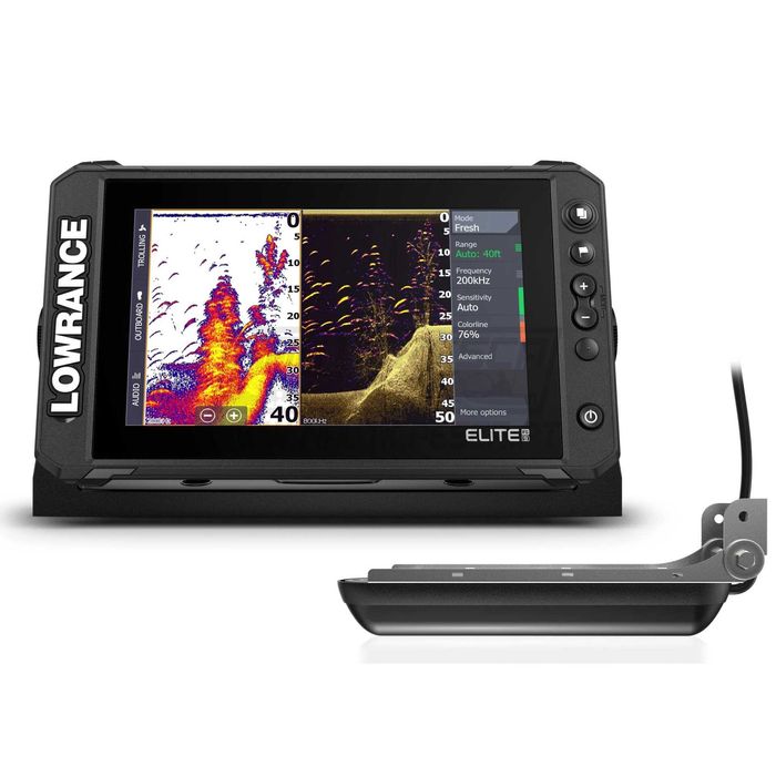 Lowrance Elite FS 9 Black Edition com Transdutor 3 em 1