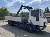 Samochód ciężarowy IVECO EUROCARGO 130E18 + żuraw HIAB 071-2