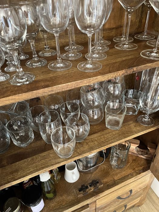 Witryna Drewniana Przeszklona Drzewo Mango Artistico