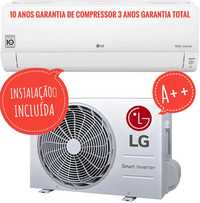Ar condicionado LG com instalação incluída