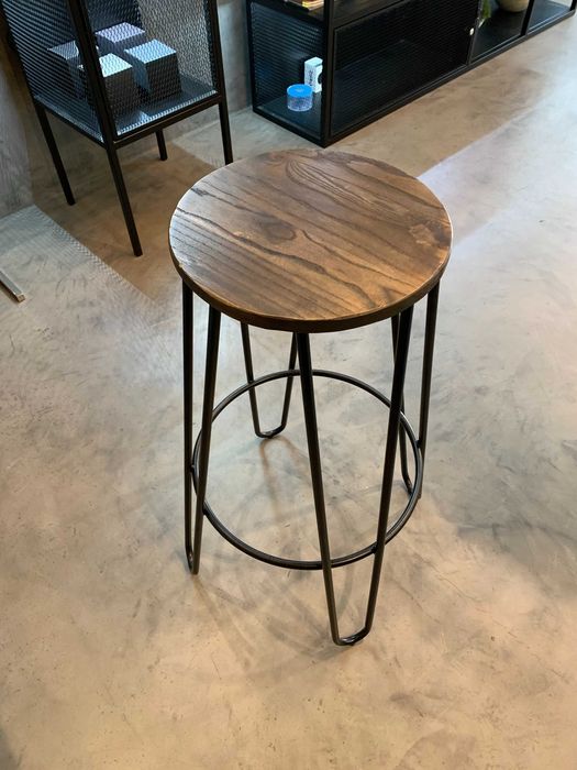 Banco alto - Industrial Vintage