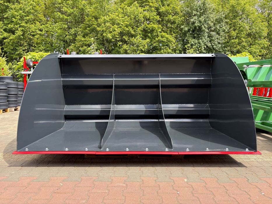 Łyżka objętościowa 3.2 m3, 250 cm lemiesz Hardox, Manitou, JCB i inne