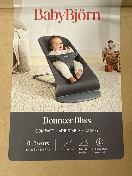 Baby Björn leżaczek nowy 0-2Lata