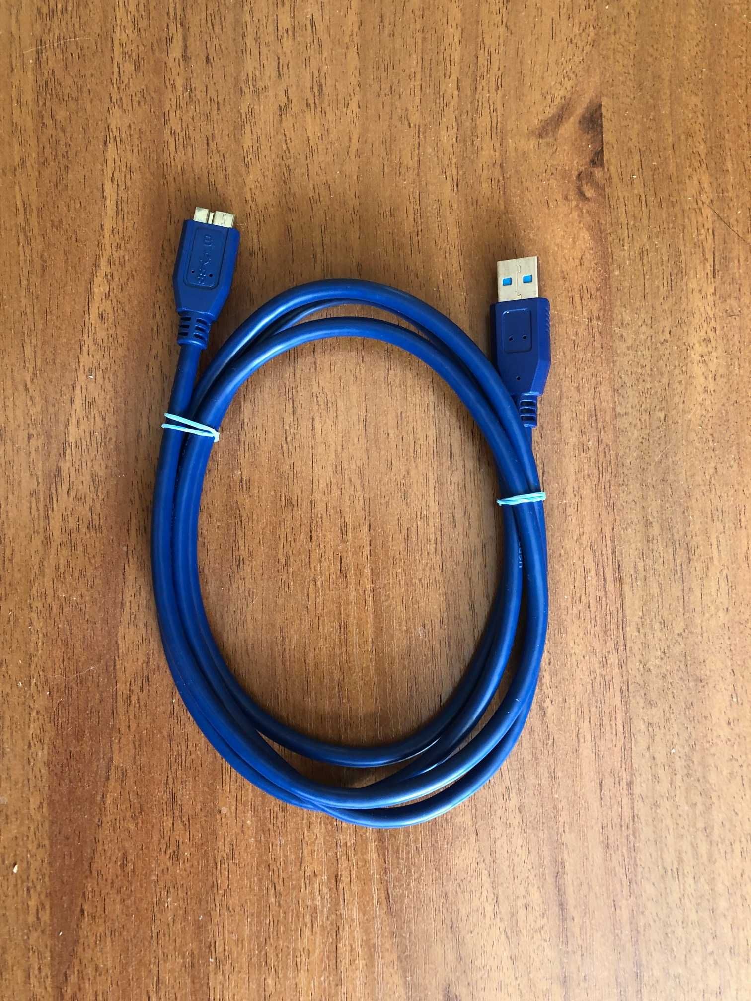 Кабель USB тип А 3.0 mikro USB тип В 3.0 1,5 метра