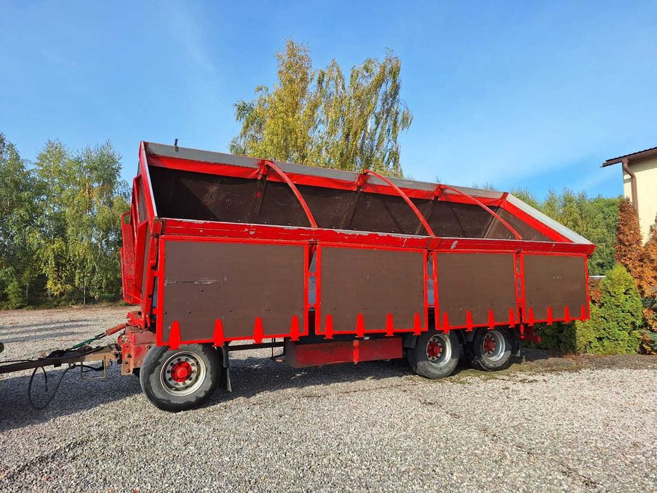 Przyczepa Rolnicza KEL - BERG 24t SVF 3 -stronny wywrot  trzy osiowa 3