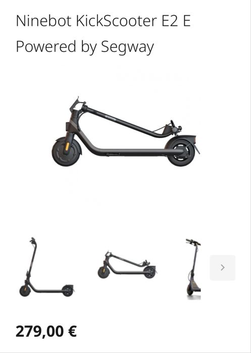 Trotinete Ninebot.
