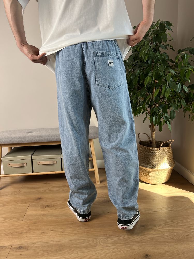 Літні легкі джинсові штани PULL&BEAR Baggy