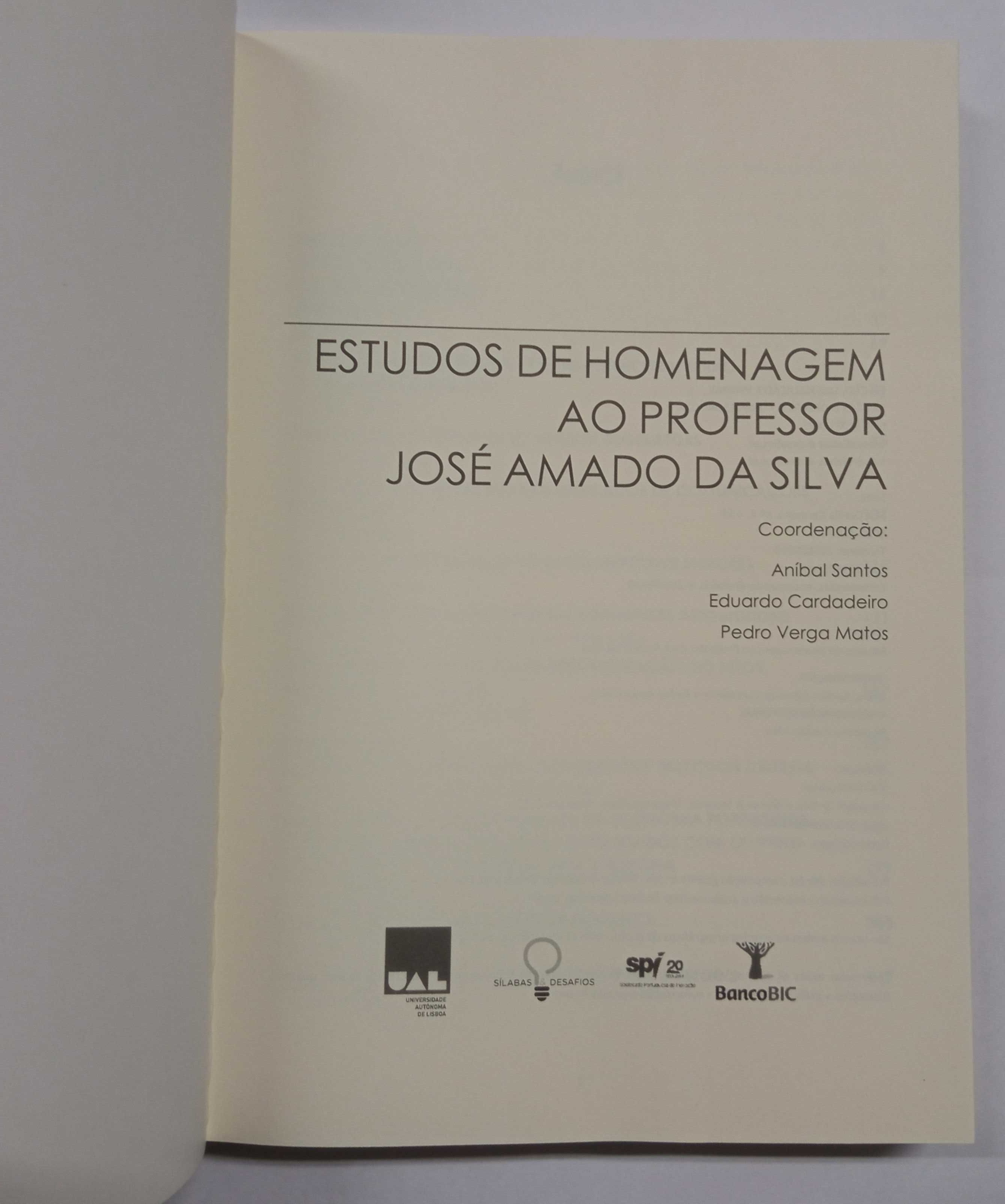 Estudos de Homenagem ao Professor José Amado da Silva