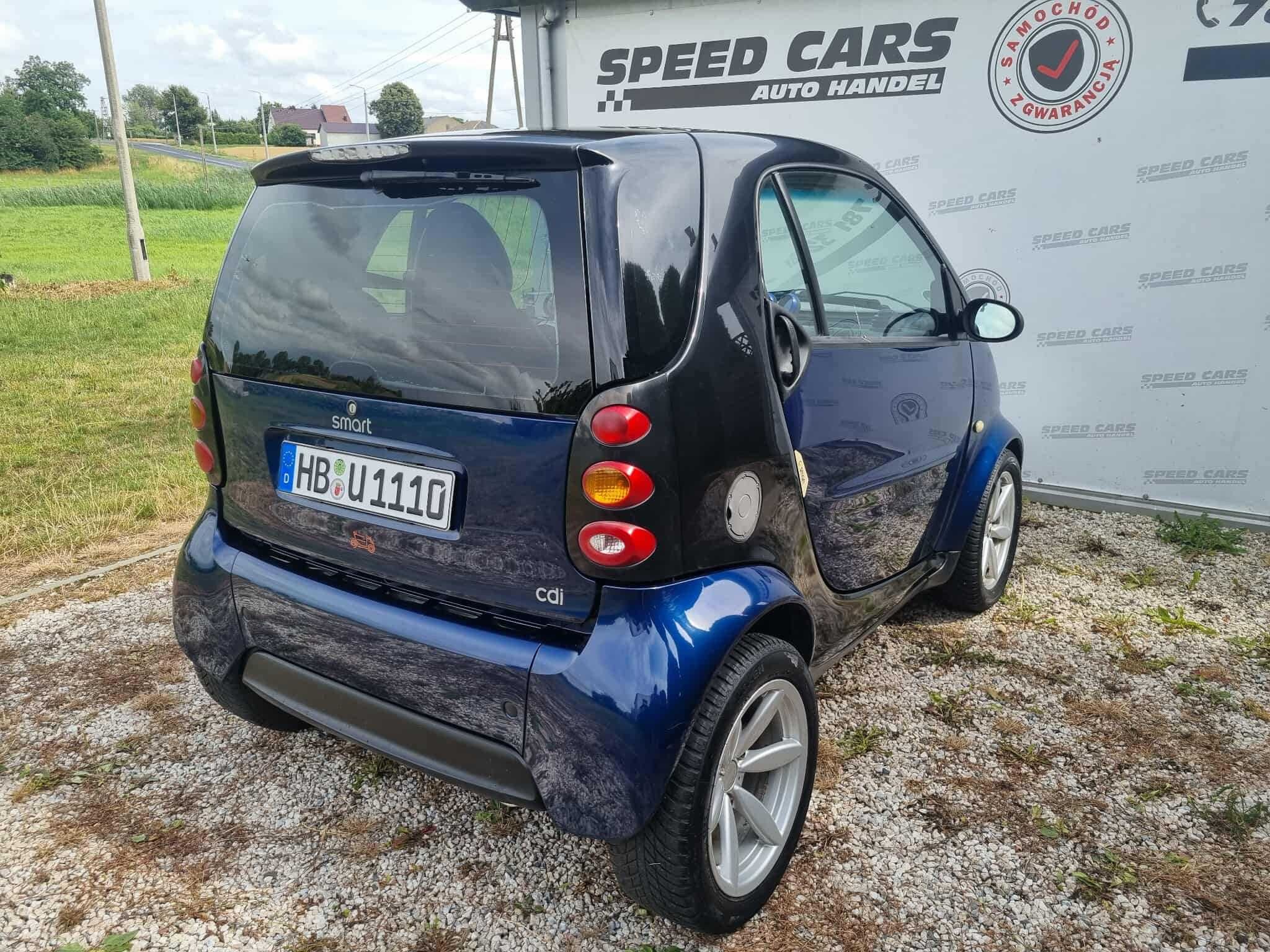 Smart forTwo CDI klima łopatki zmiany biegów perfekcja !!!