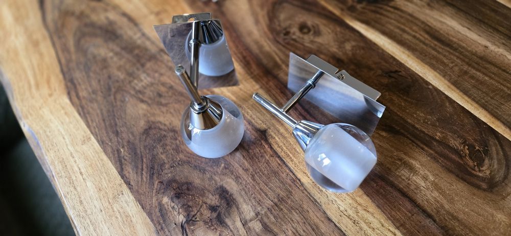 2x Kinkiet z żarówkami led