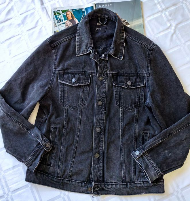 Kurtka Męska Dżinsowa Bershka Regular Fit r. M