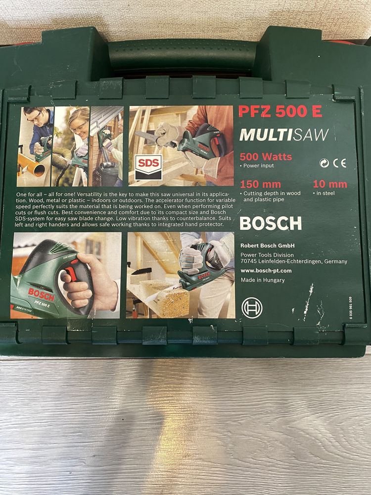 Електро пилка bosch pfz 500 e