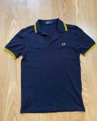 Polo Fred Perry Чорно-жовта