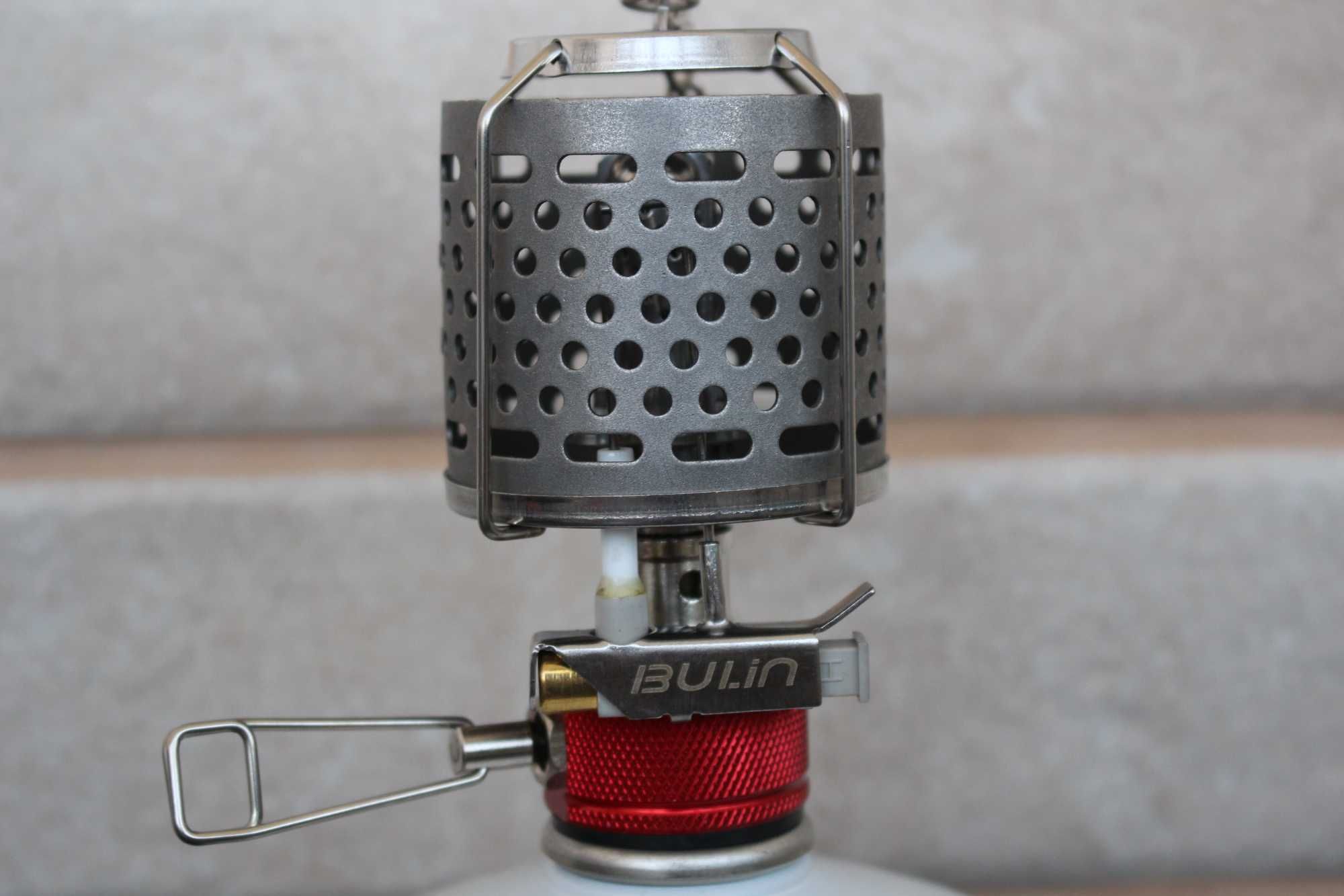 Лампа газовая Bulin BL300-F2 Туристична газова лампа на газу.