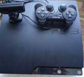 Playstation 3 slim +камера+геймпад оригінал/мігає червоним