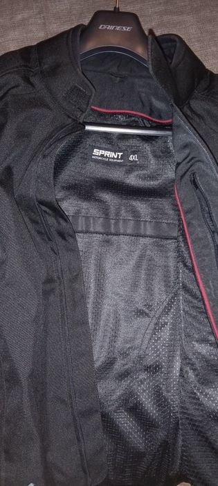 Casaco de moto "Sprint" preto