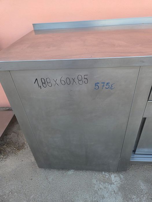 Bancada em inox  como nova