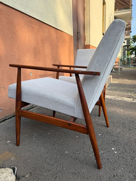 Fotele Lisek po renowacji  PRL