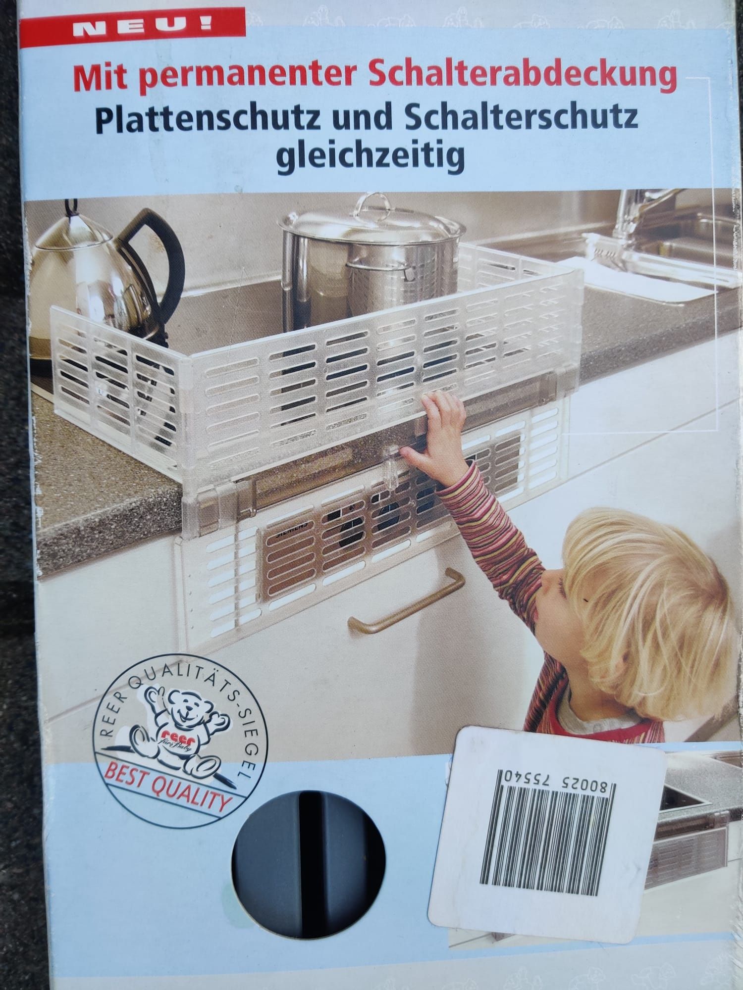 Osłona na kuchenkę Reer - dla dzieci