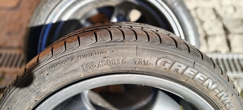 Alufelgi z oponami O-Z 15/50/165