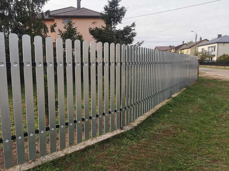 Sztachety Metalowe gruba blacha