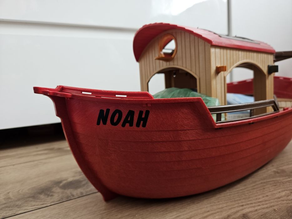 Arka Noego playmobil zwierzęta statek