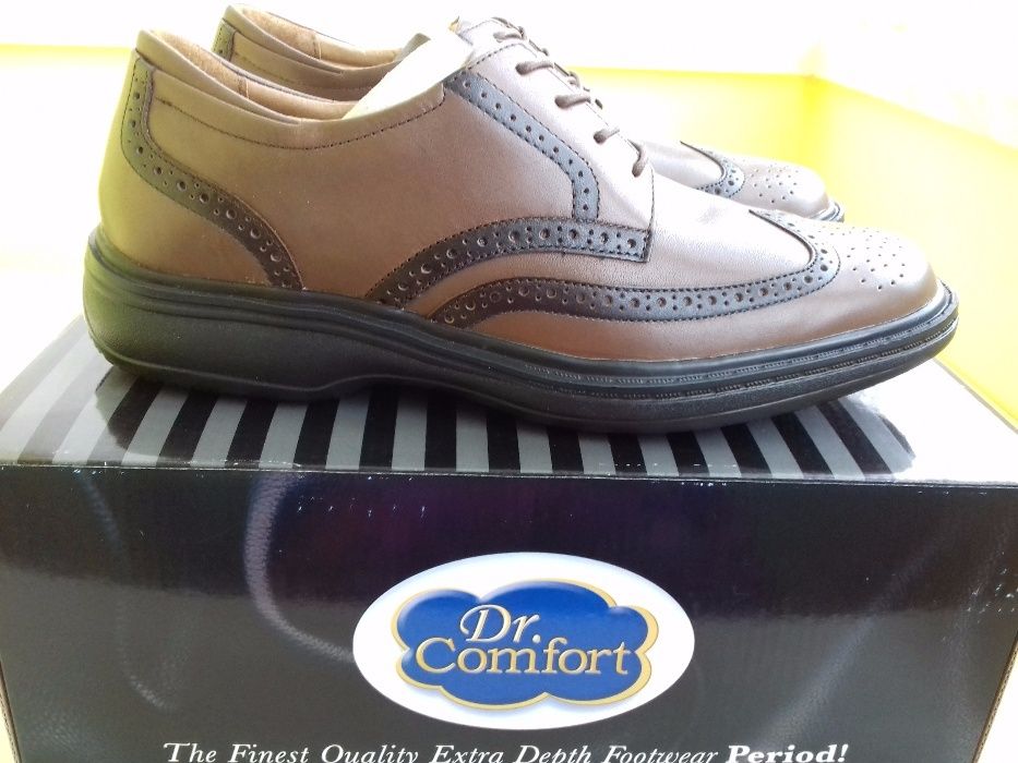 Шкіряне чоловіче взуття 40 розмір Dr.Comfort