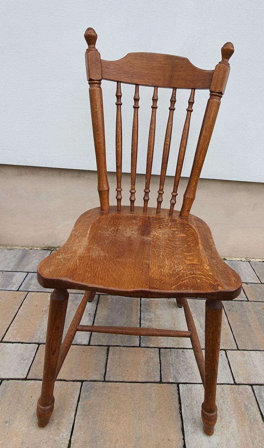 Krzesła dębowe,stolik kawowy