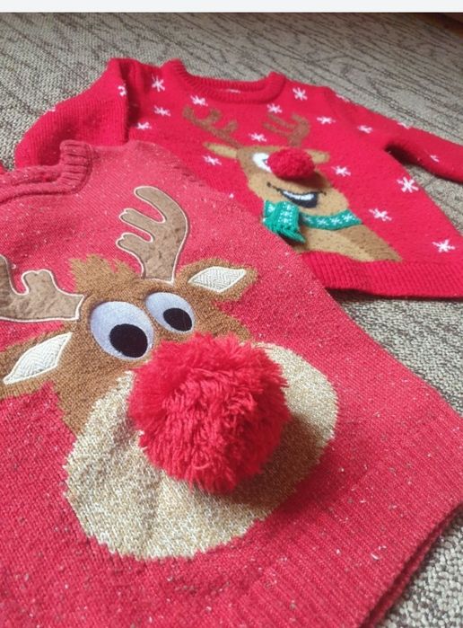 Новорічний светр 98 з оленем