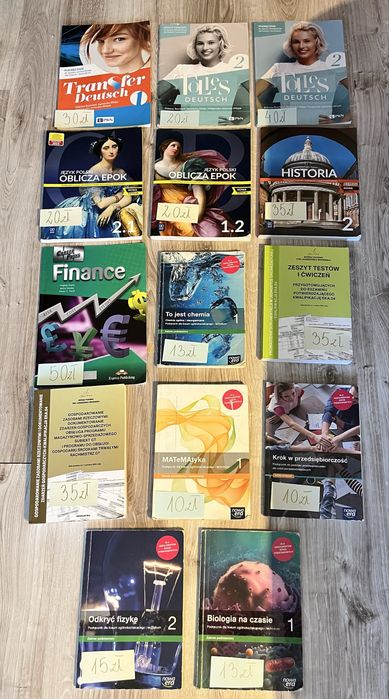 oblicza epok, biologia, tolles deutsch, matematyka