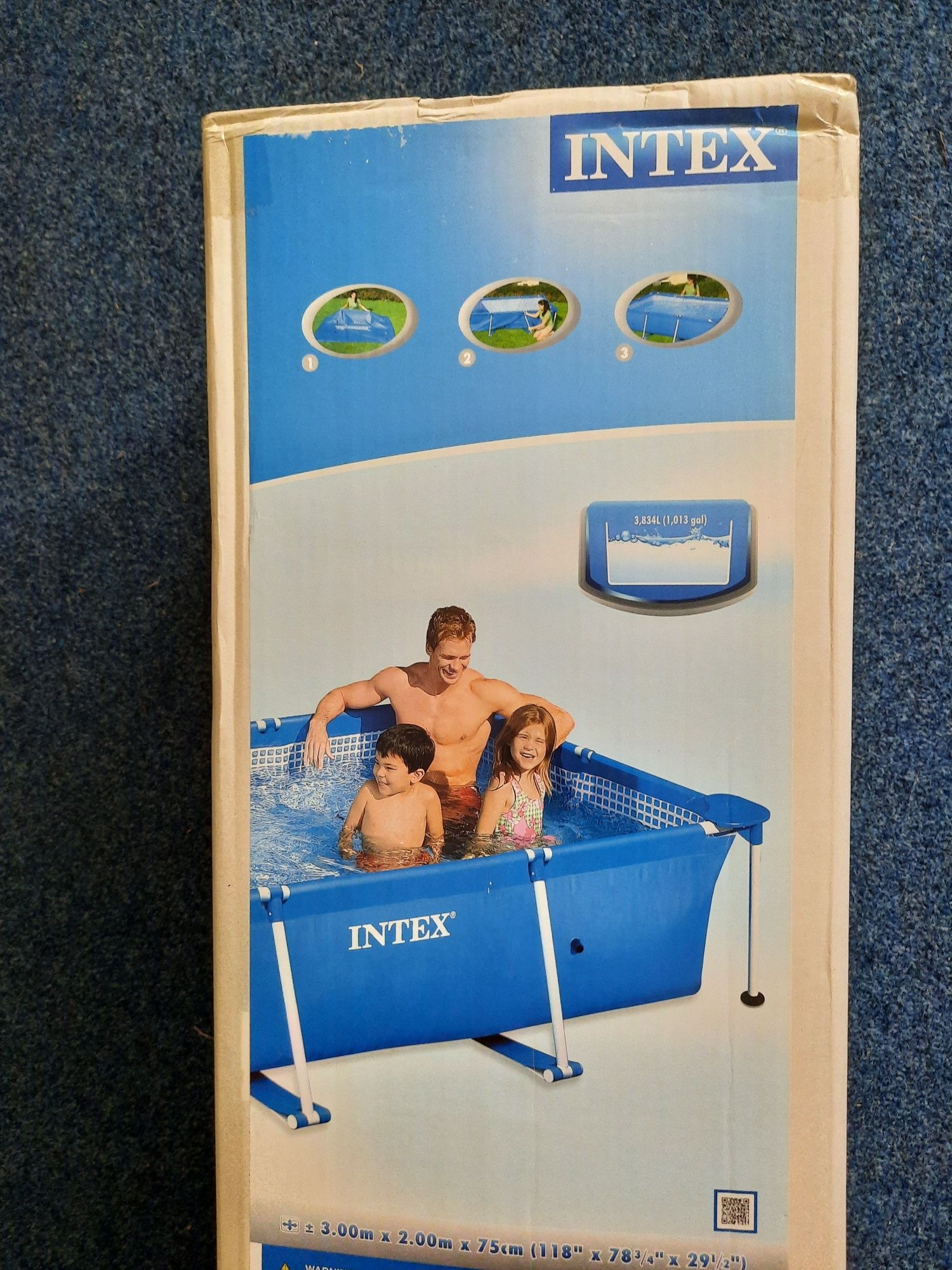 Бассейн каркасный Intex