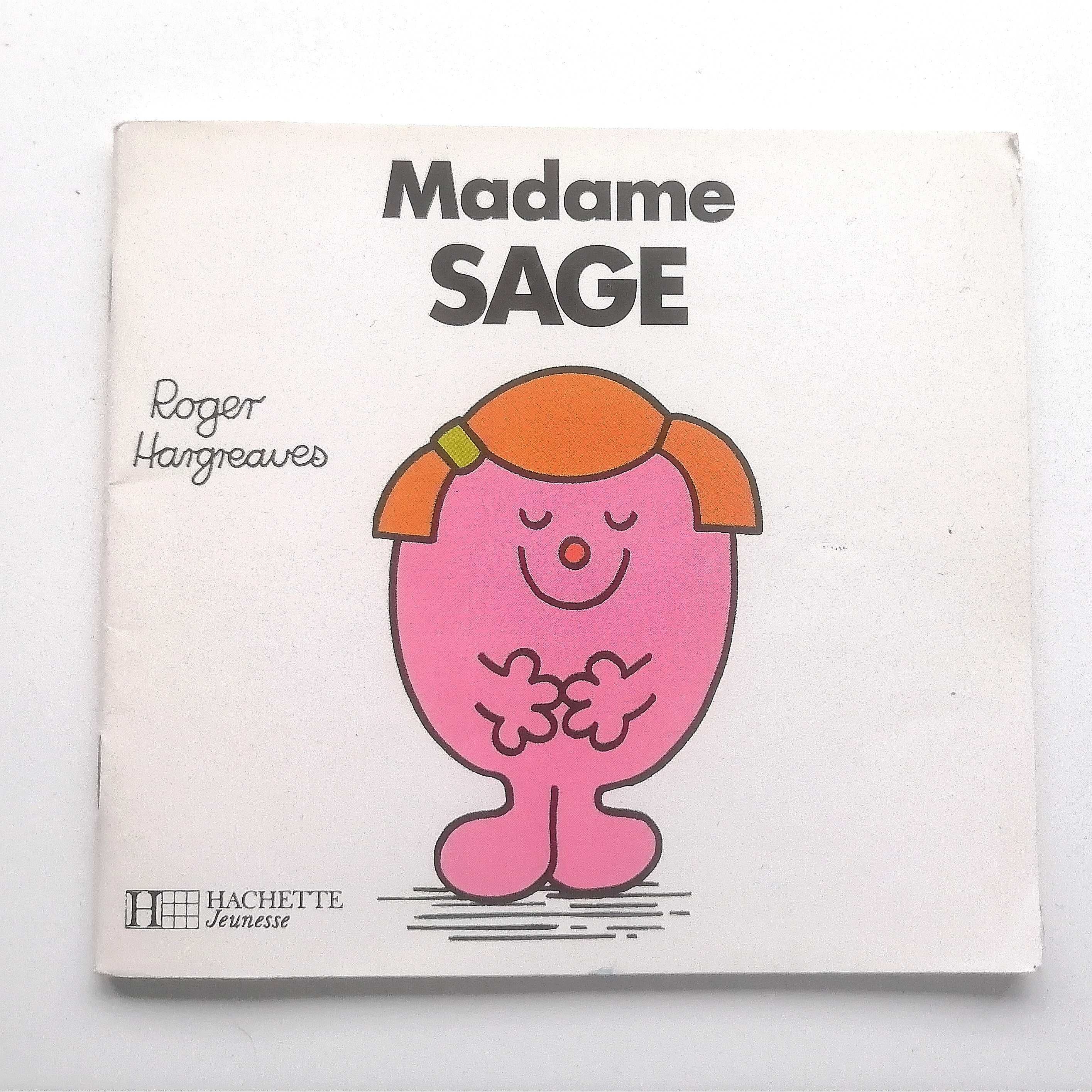 Lote Livros Madame by Roger Hargreaves em Francês