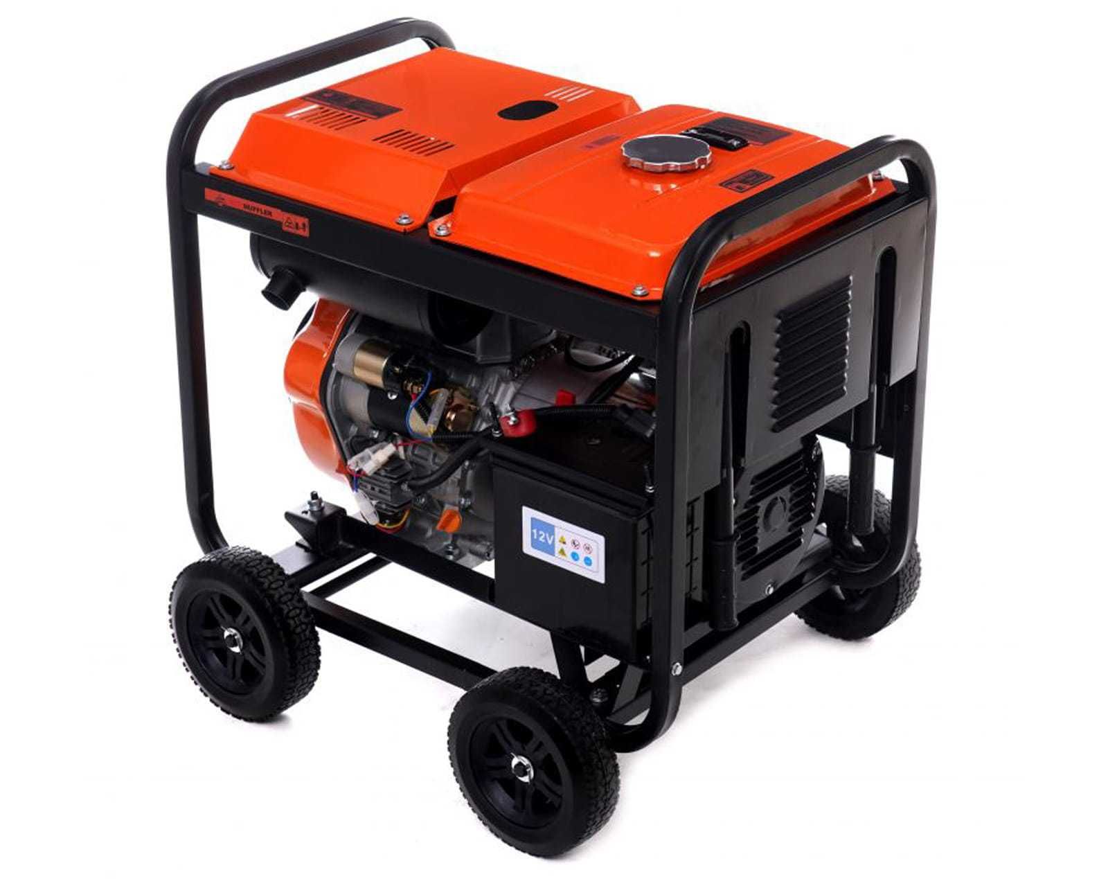 KRAFT&DELE Agregat Prądotwórczy Generator Diesel 7,5kw/230v